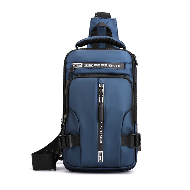 Nylon Backpack With USB Charging