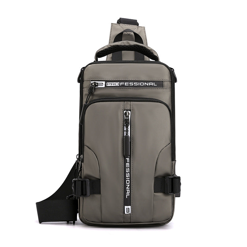 Nylon Backpack With USB Charging